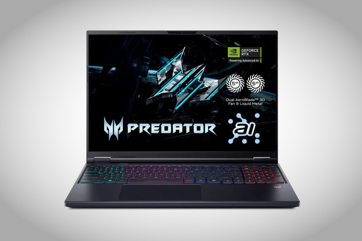 Acer Predator Helios Neo 16 AI. Imagen: Acer