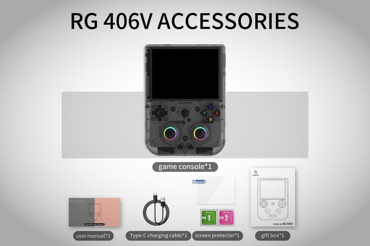 Anbernic RG406V. Imagen: Anbernic