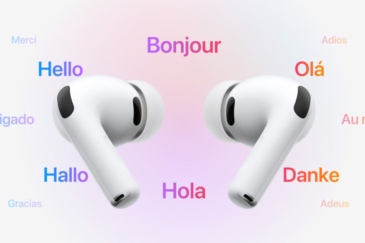 Traducción en Tiempo Real. Imagen: Apple