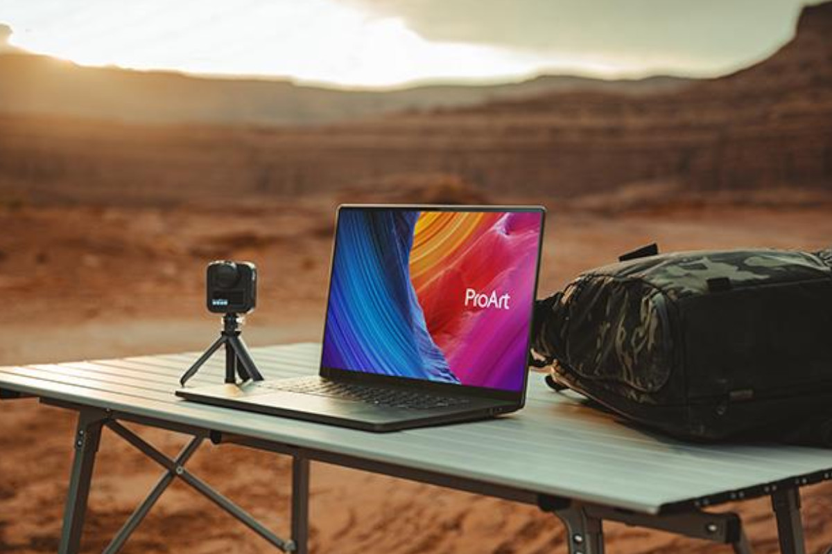 ASUS ProArt y GoPro. Imagen: ASUS