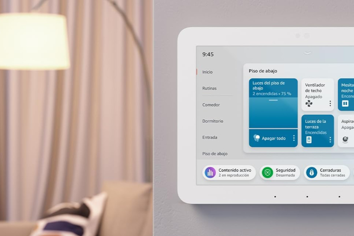 Amazon Echo Hub. Imagen: Amazon