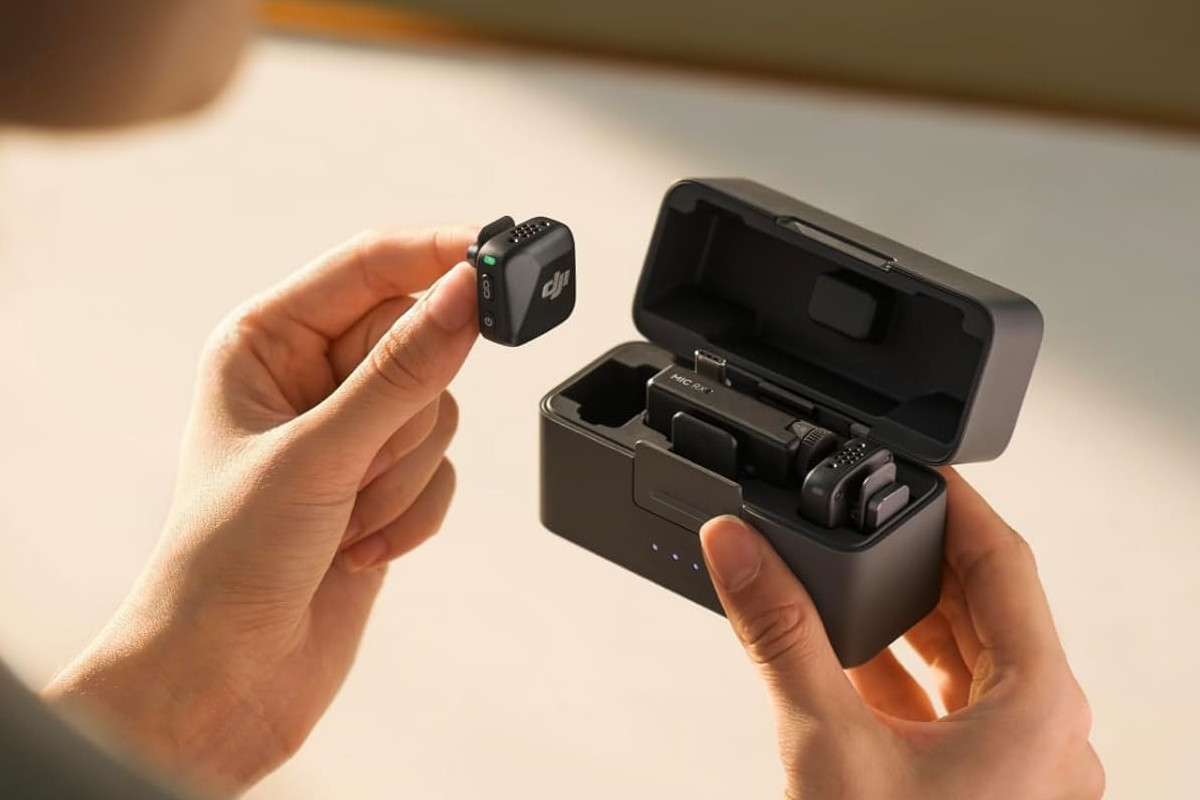 DJI Mic Mini. Imagen: DJI