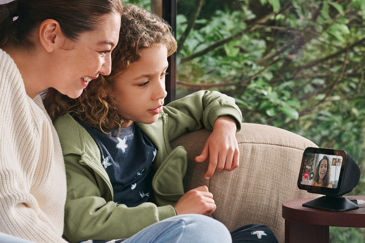 Cámara integrada Echo Show 5. Imagen: Amazon