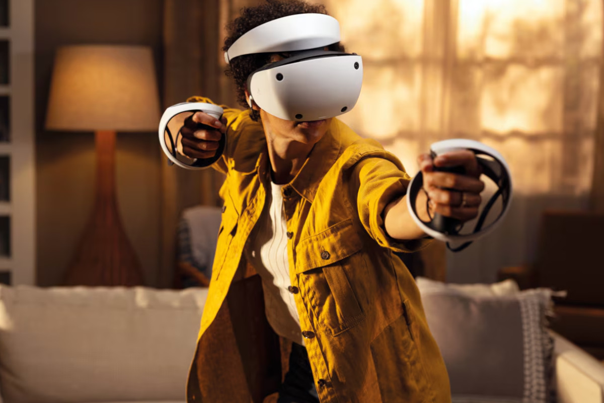 PlayStation VR2. Imagen: Sony