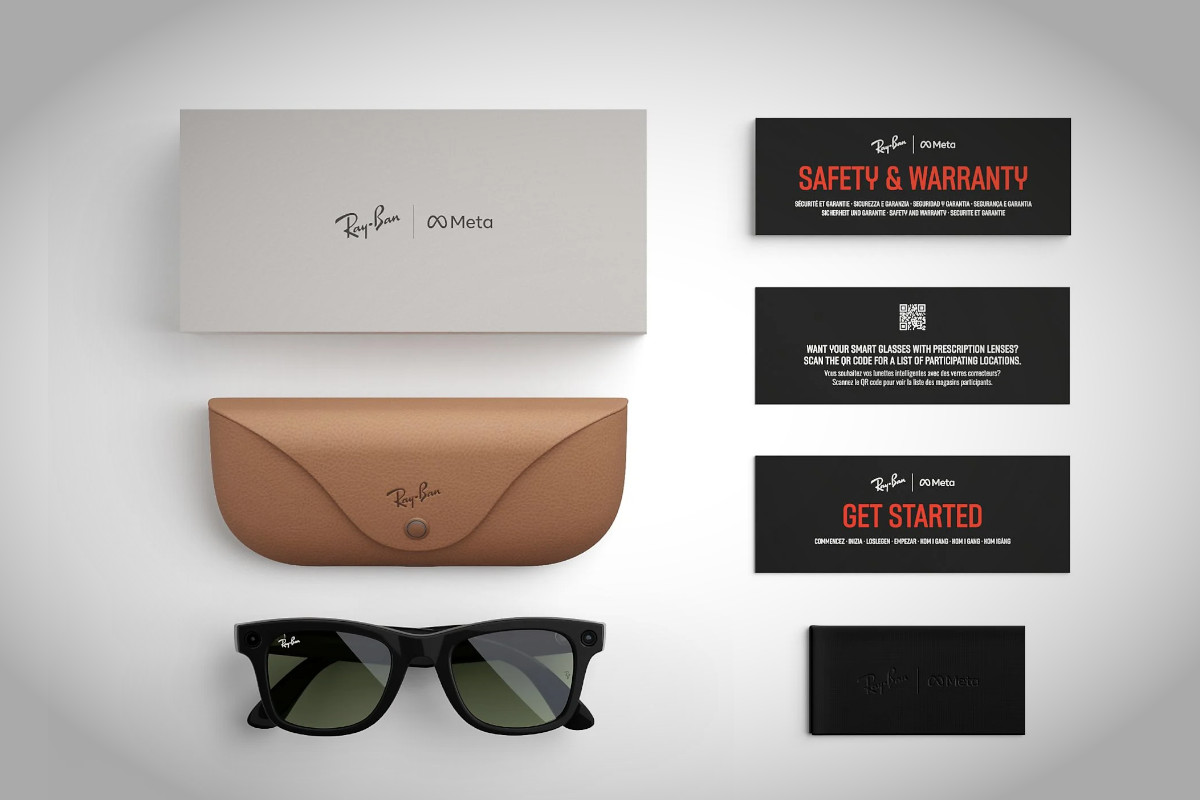 Ray-Ban Meta. Imagen: Meta