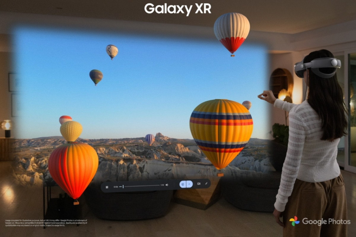 Galaxy XR. Imagen: Samsung