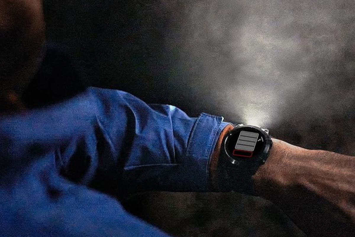 Linterna led incorporada. Imagen: Garmin