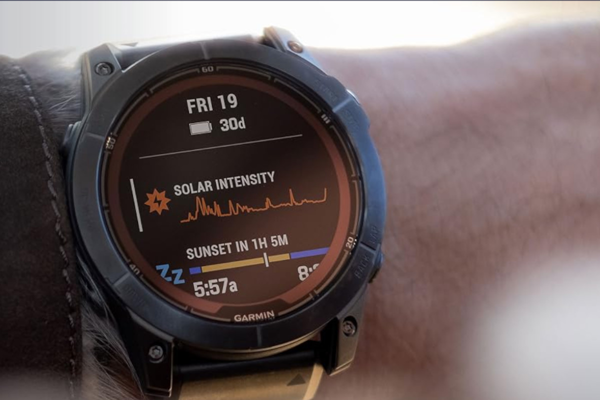 Garmin fēnix 7S Pro Solar. Imagen: Garmin