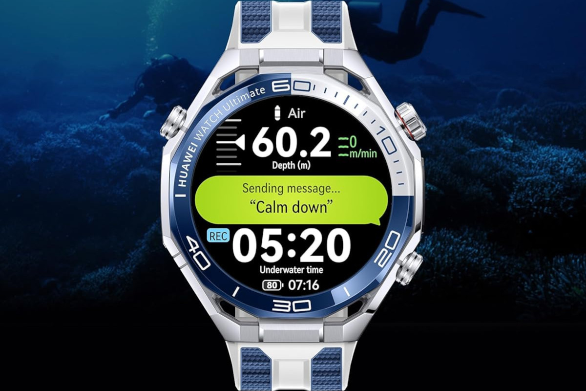 HUAWEI Watch Ultimate 2 y FreeBuds Pro 4. Imagen: HUAWEI