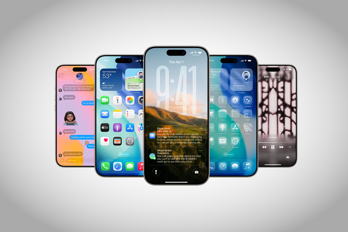 iOS 26. Imagen: Apple
