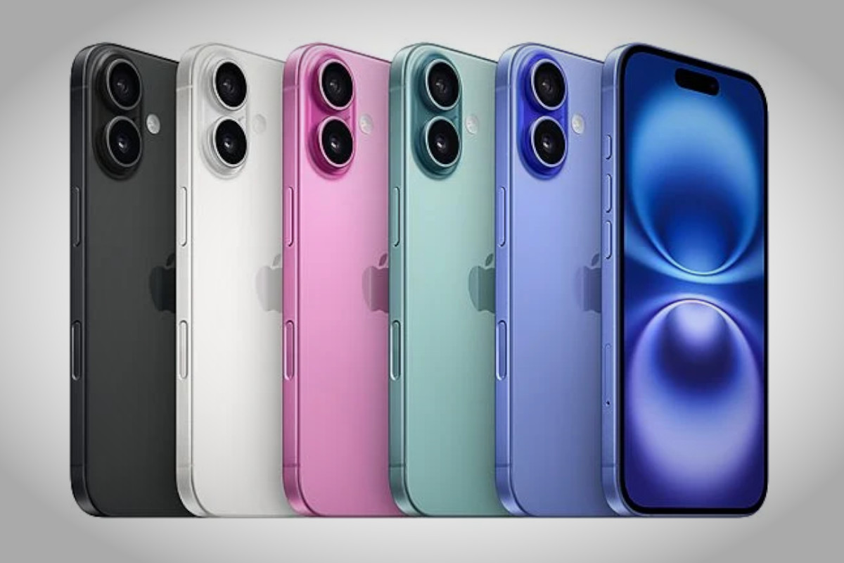 iPhone 16. Imagen: Apple