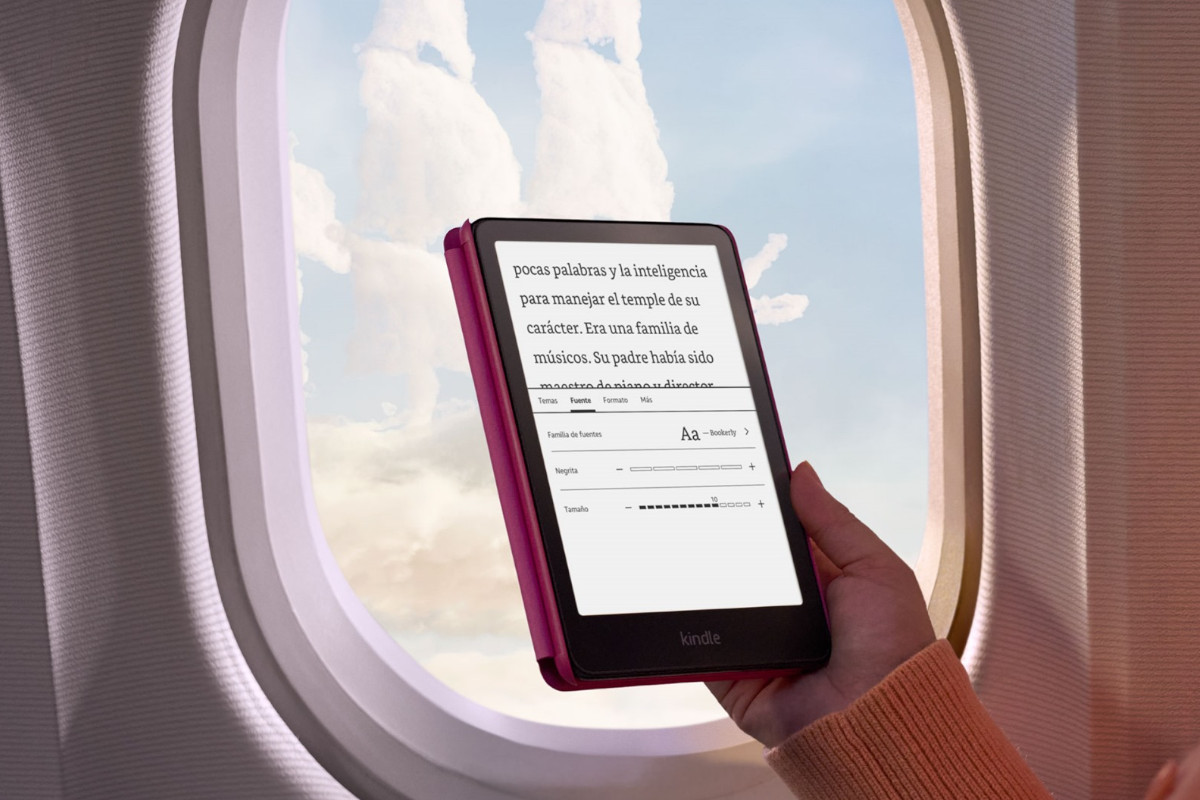 Kindle Paperwhite. Imagen: Kindle