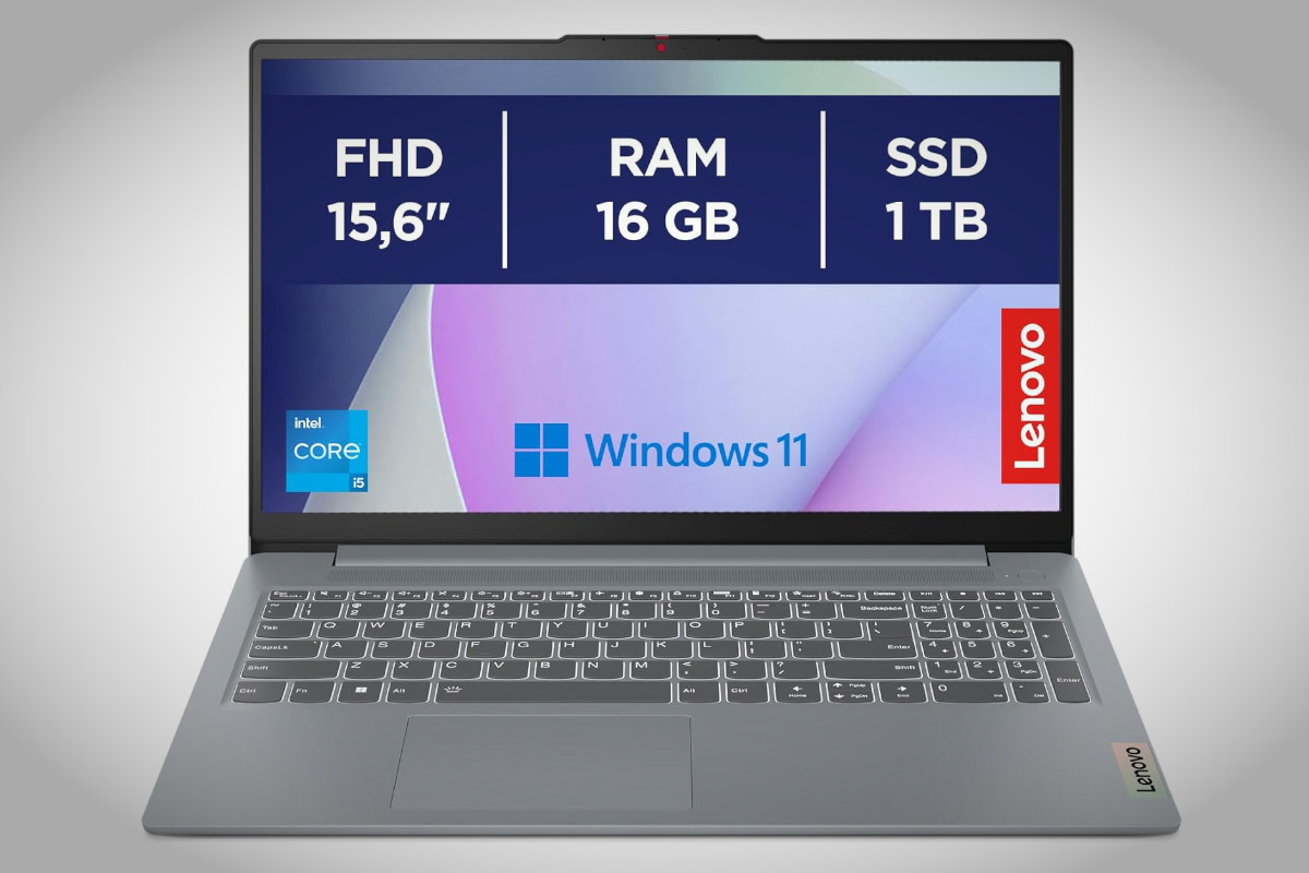 Lenovo IdeaPad Slim 3 Gen 8. Imagen: Lenovo