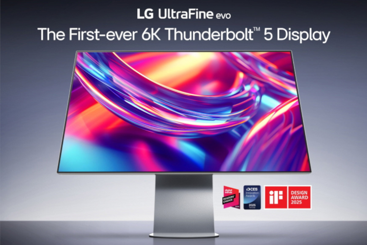 UltraFine evo 6K. Imagen: LG