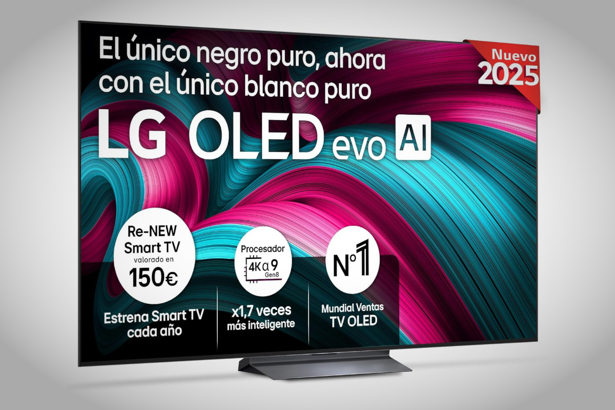 LG OLED65C54LA. Imagen: LG