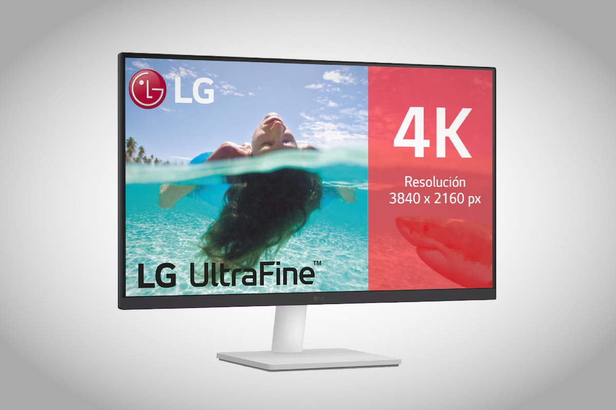 LG UltraFine 27US500-W. Imagen: LG