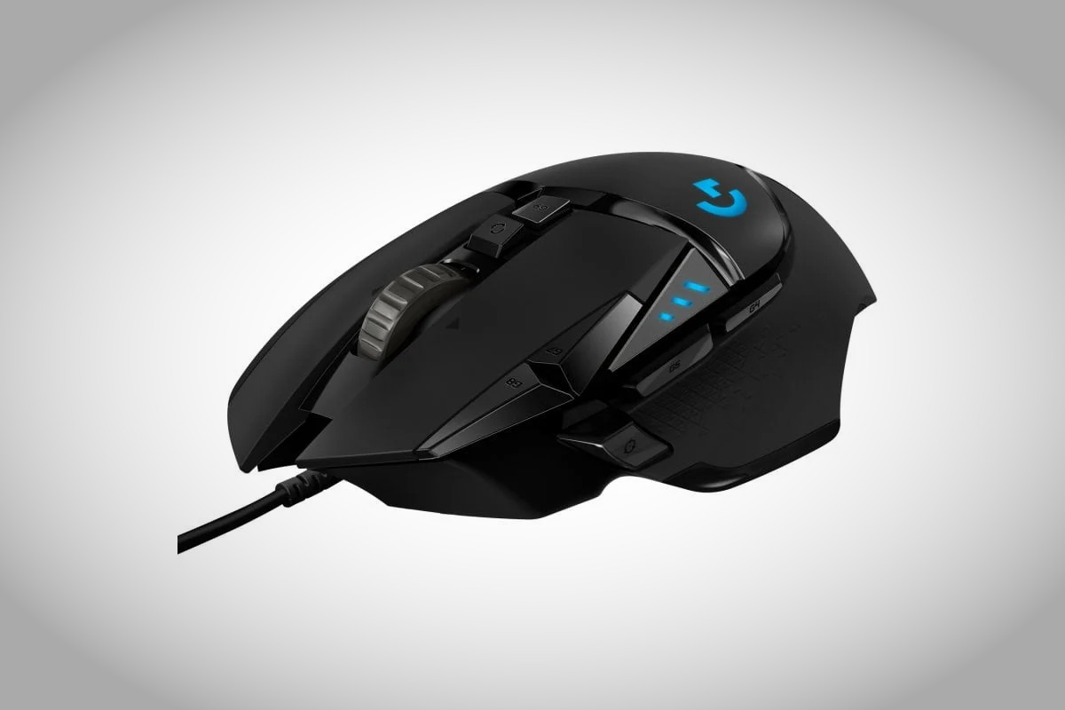Logitech G502 HERO. Imagen: Logitech