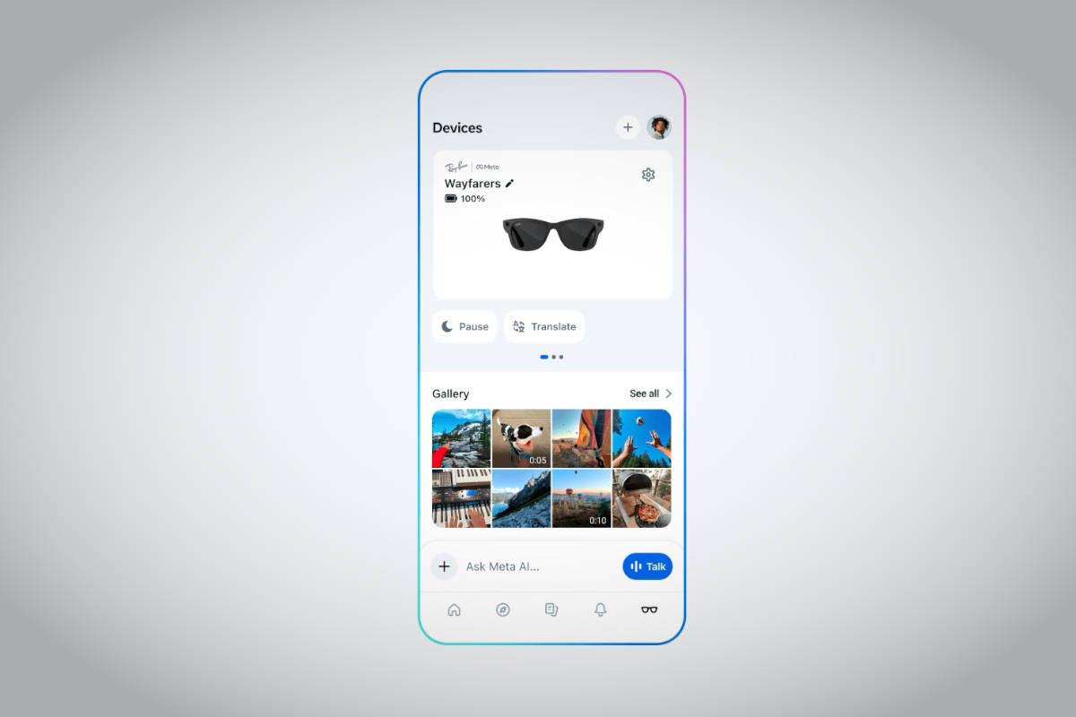 Meta View se convierte en Meta AI: nueva app para gafas inteligentes