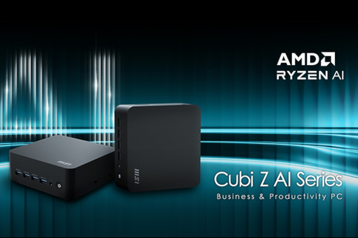 MSI Cubi Z AI 8M. Imagen: MSI