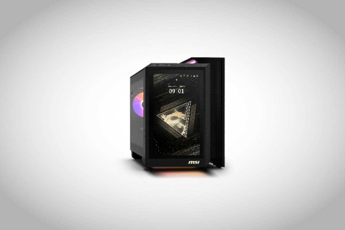 MEG VISION X AI Gaming Desktop. Imagen: MSI
