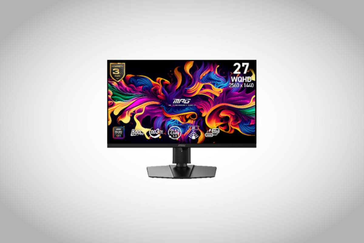 MPG 271QR QD-OLED X50. Imagen: MSI