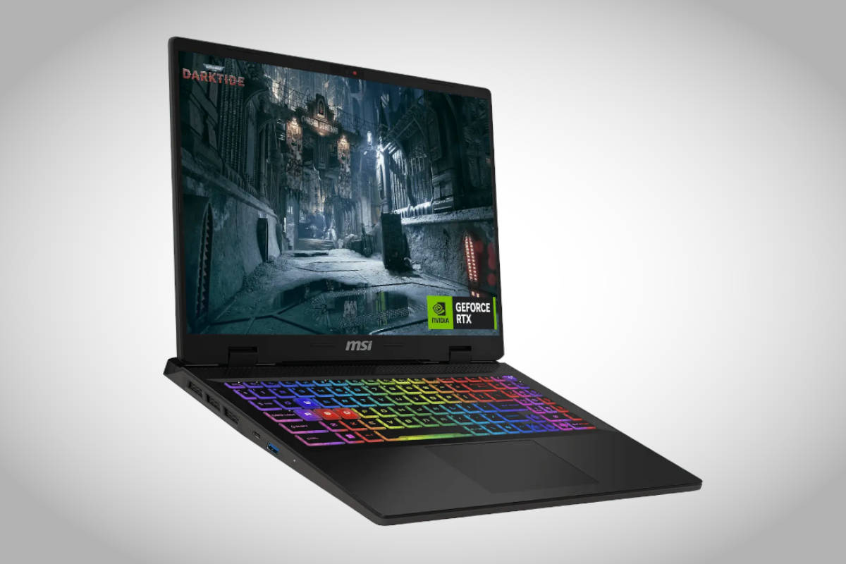 MSI Sword 16 HX B14VFKG-054XES. Imagen: MSI