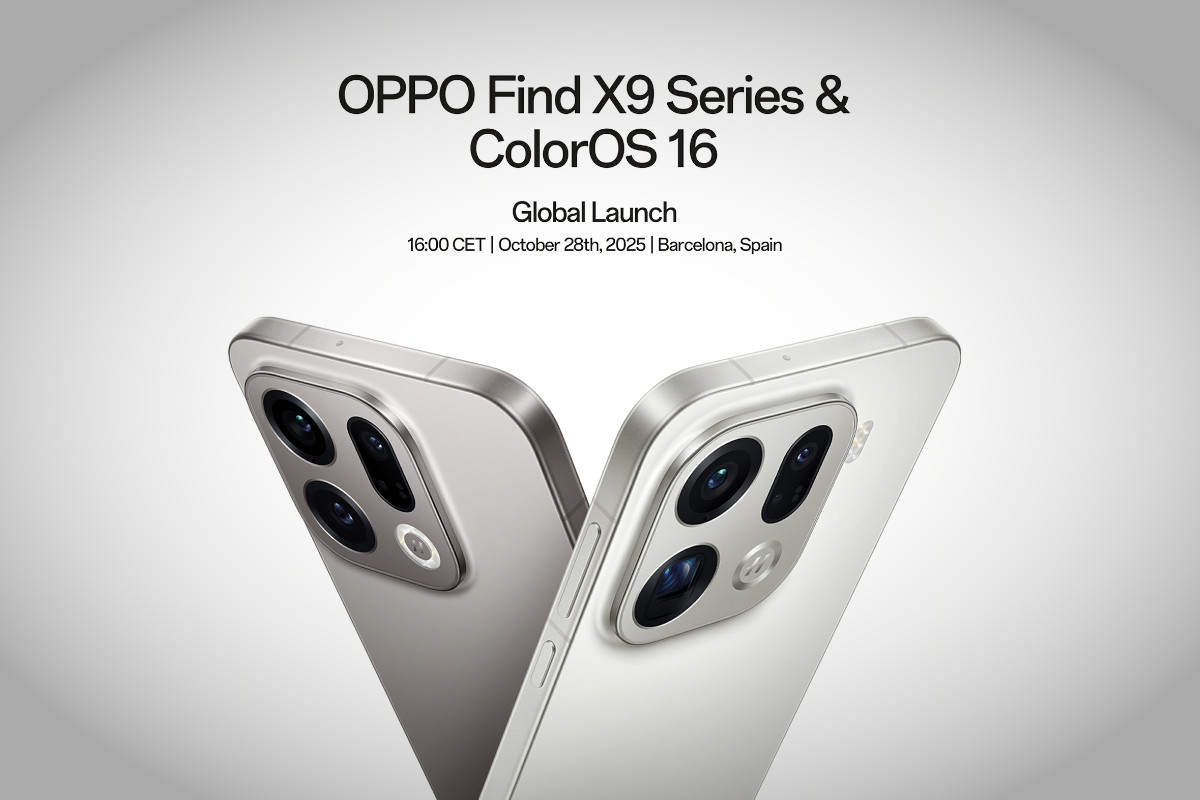 OPPO Find X9 Series. Imagen: OPPO