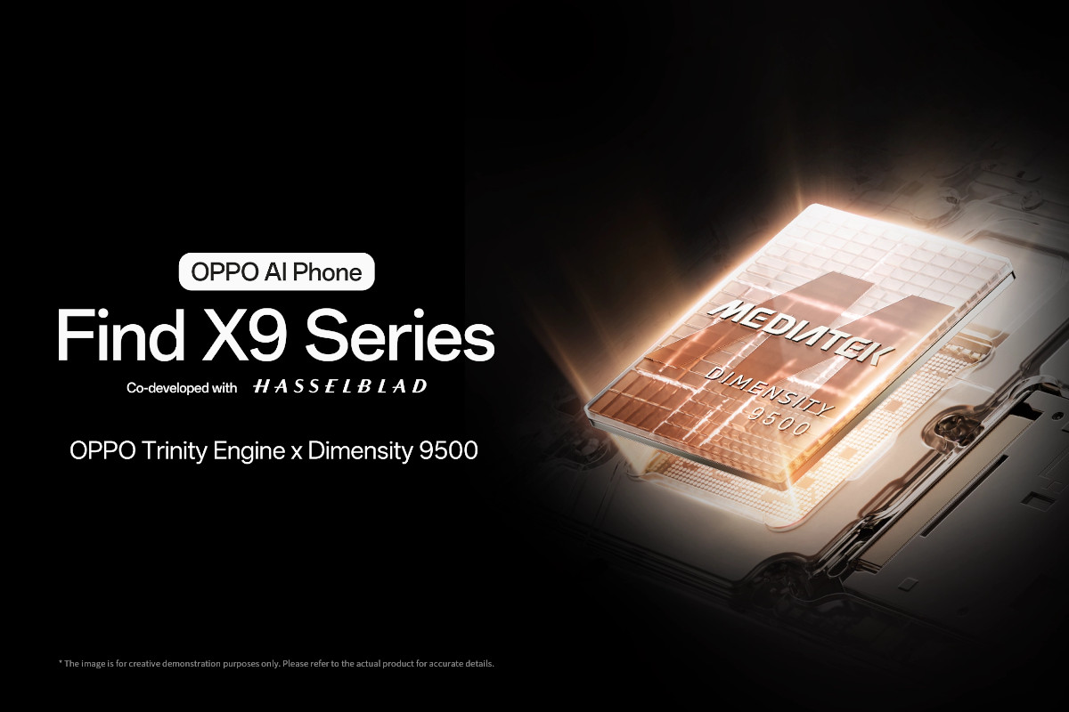 Find X9 Series. Imagen: OPPO