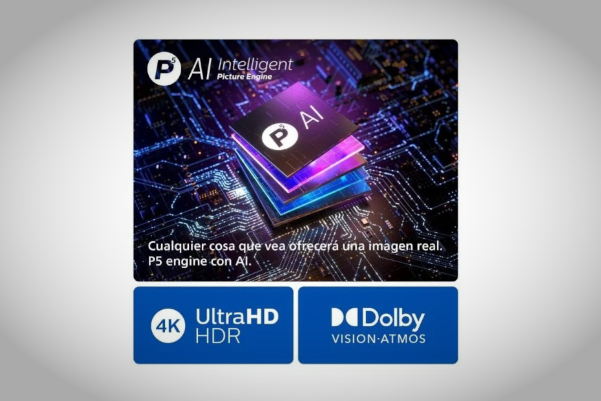 Philips 48OLED819 + TAB5309. Imagen: Philips