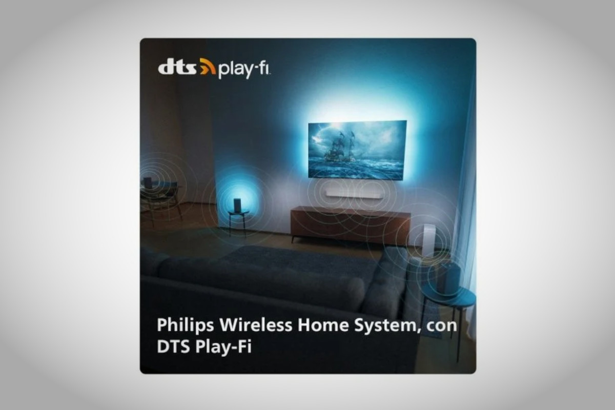 Philips 48OLED819 + TAB5309. Imagen: Philips
