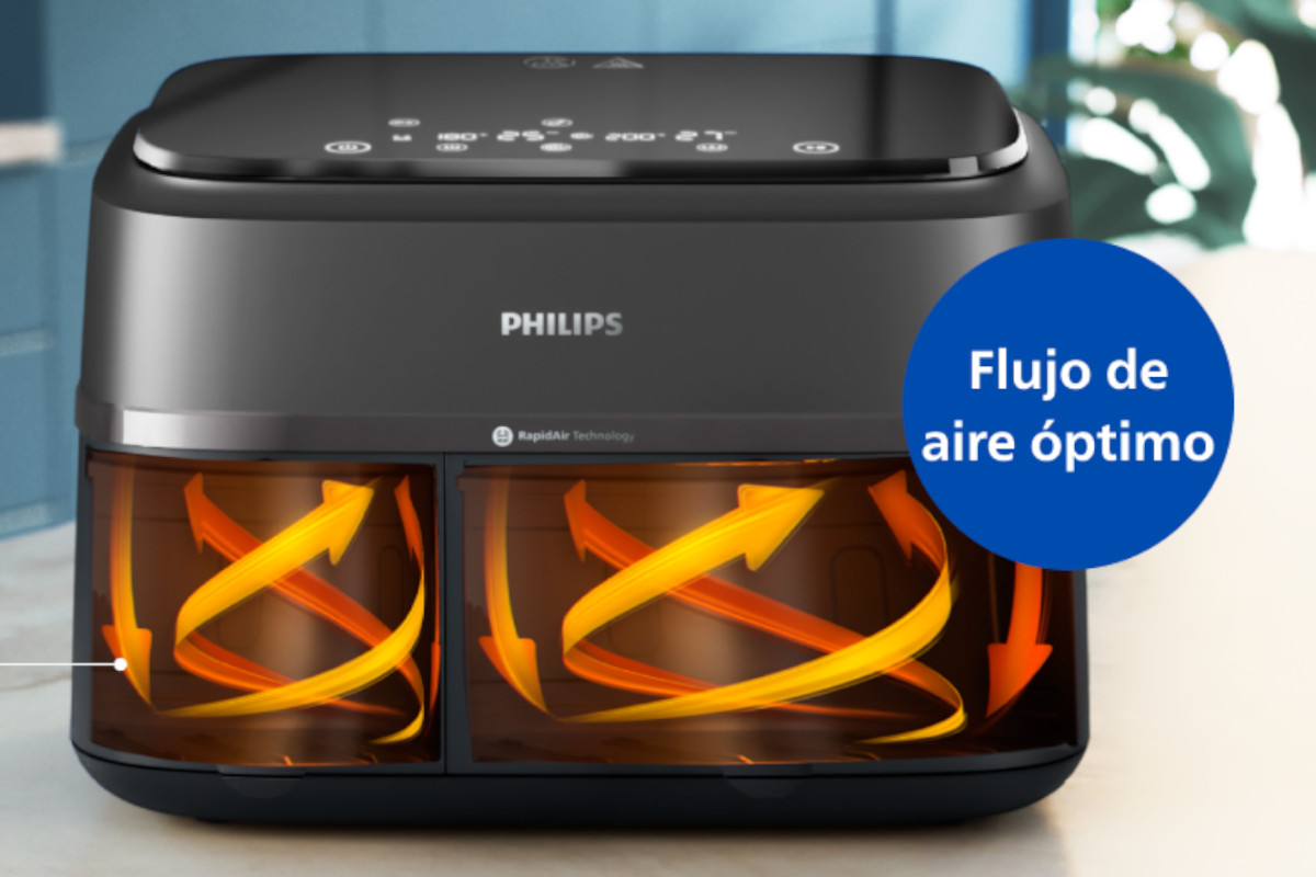 Tecnología RapidAir. Imagen: Philips