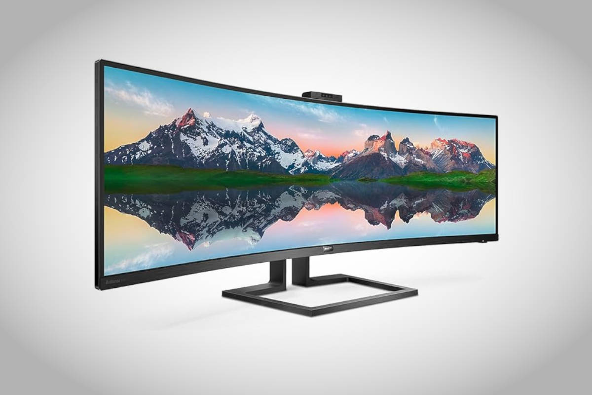 Monitores SuperWide de 49 y 43 pulgadas con pantalla ultrapanorámica
