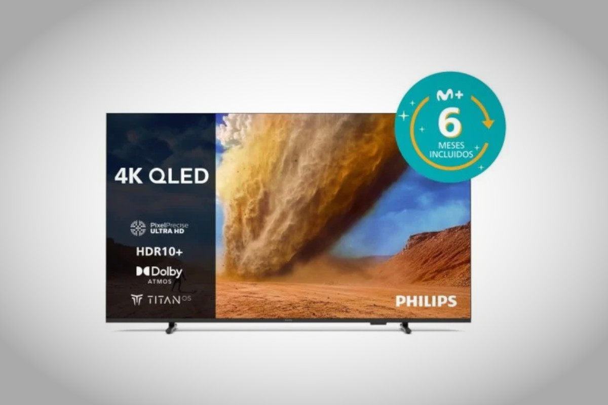 Philips QLED 65PUS7810. Imagen: Philips