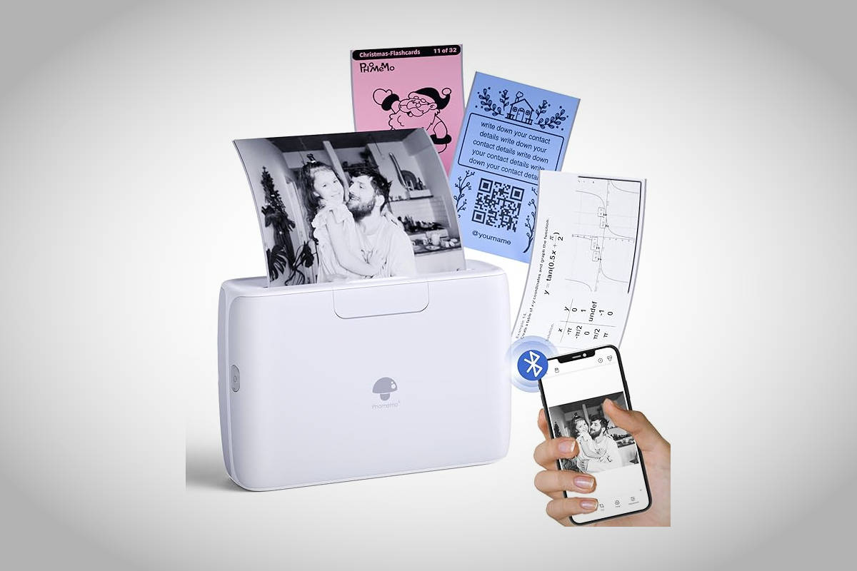 Phomemo M04S: impresora térmica portátil para imprimir desde el móvil