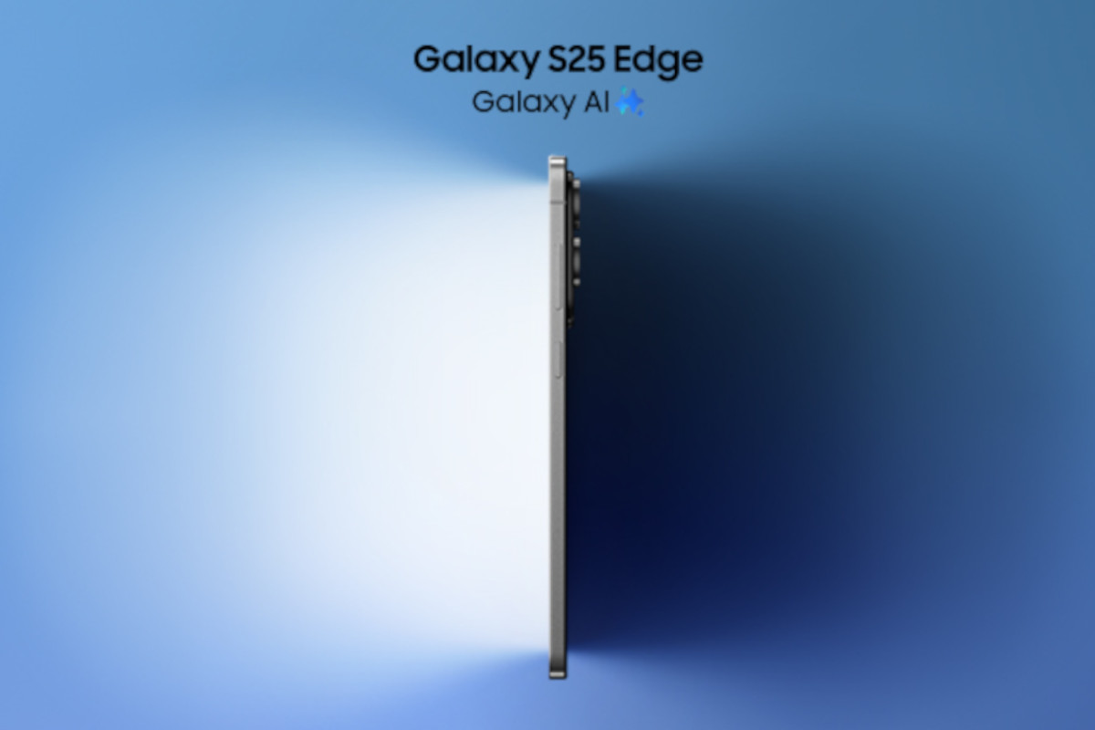 Samsung Galaxy S25 Edge. Imagen: Samsung