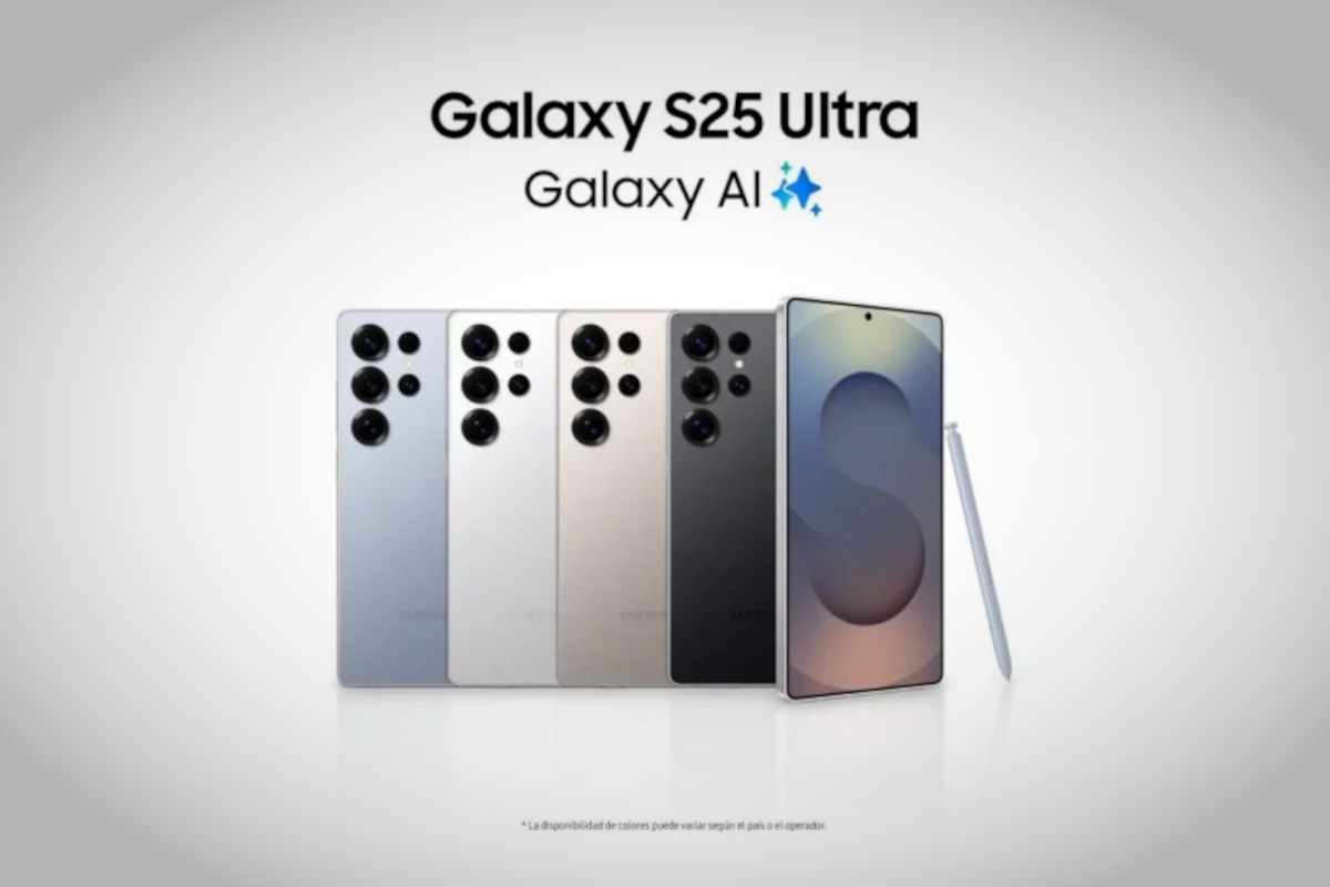 Samsung Galaxy S25 Ultra. Imagen: Samsung
