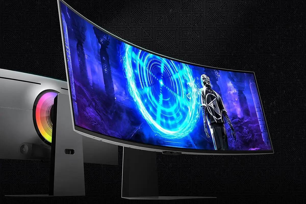 Samsung Odyssey G9 OLED. Imagen: Samsung