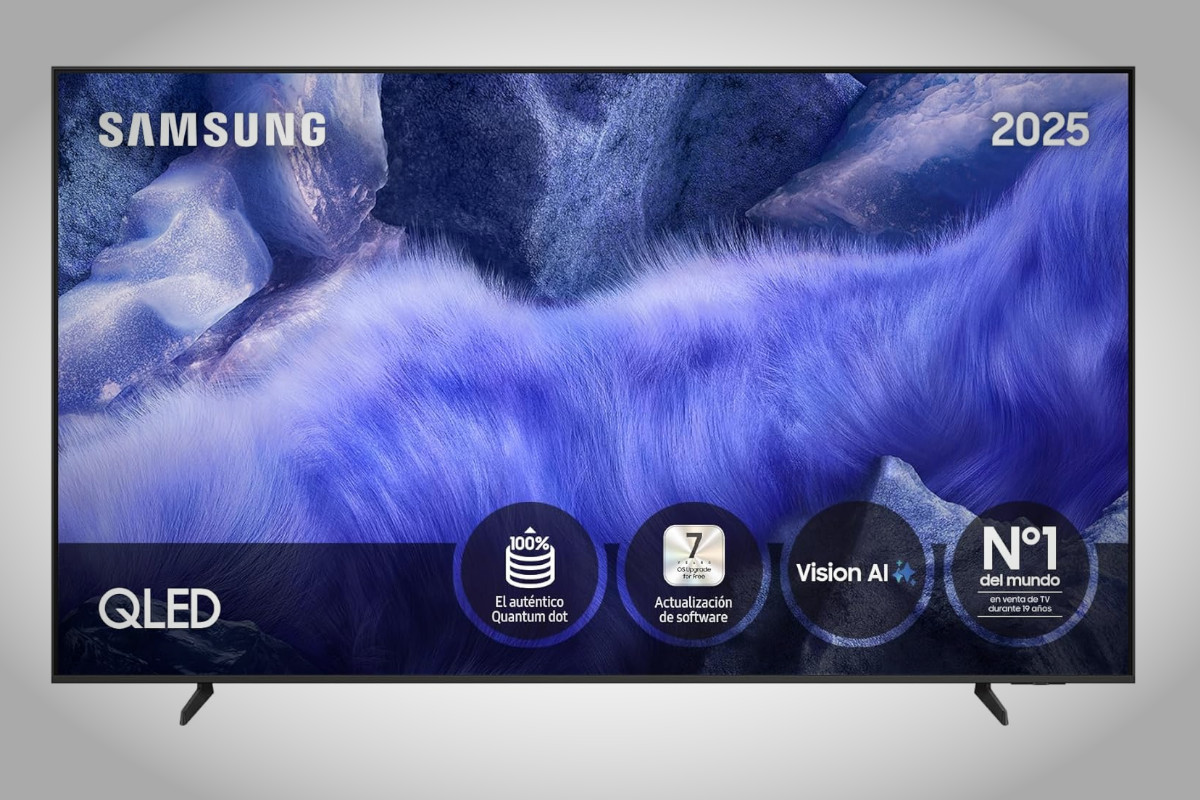 Samsung QE1F QLED 4K. Imagen: Samsung