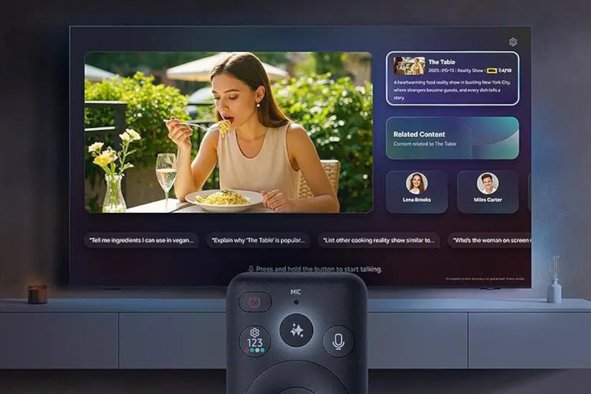Samsung QLED 75". Imagen: Samsung