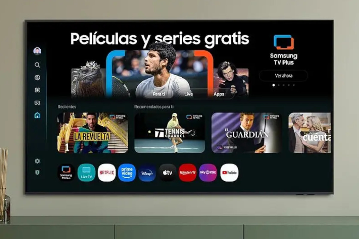 Samsung QLED 75". Imagen: Samsung