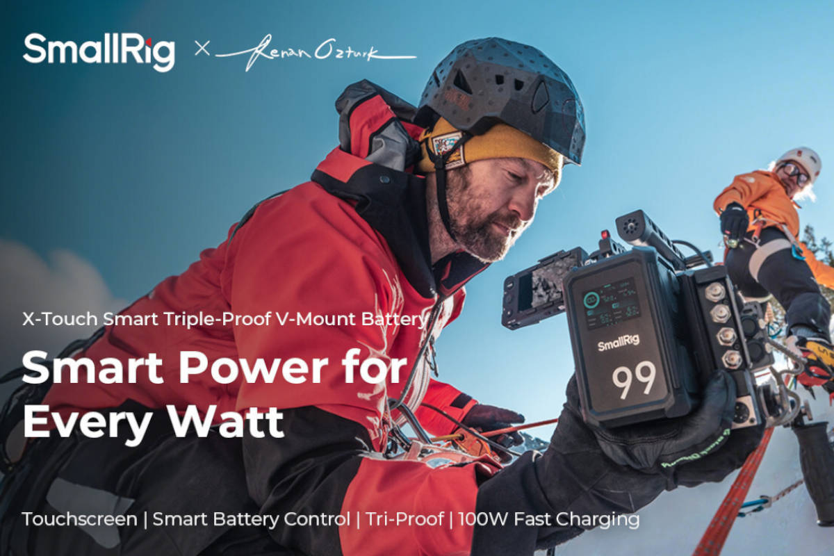 Smart Triple-Proof V-Mount Battery. Imagen: SmallRig